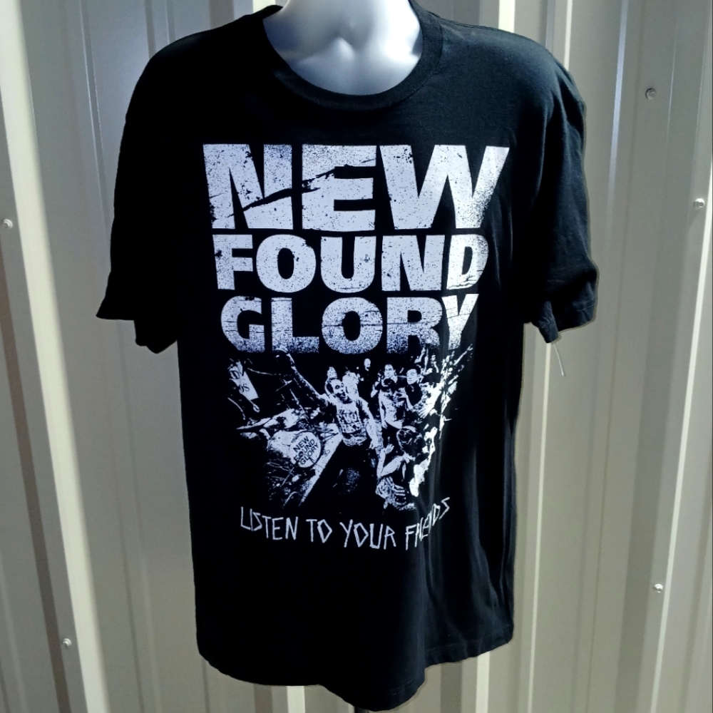 New NEW FOUND GLORY Band T shirt size XL